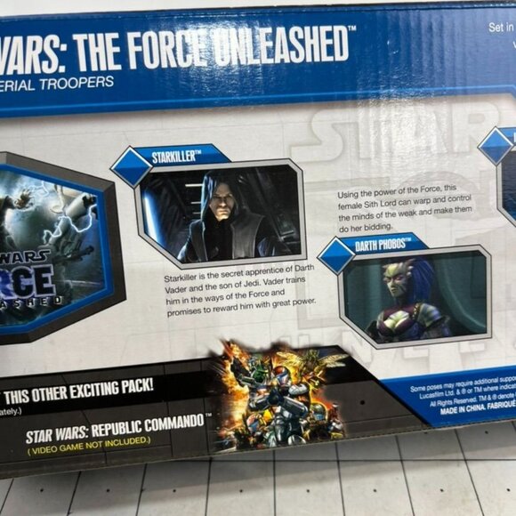 Star Wars The Force Unleashed Sith & Imperial Troopers Action Figures Hasbro Exc - Picture 5 of 10